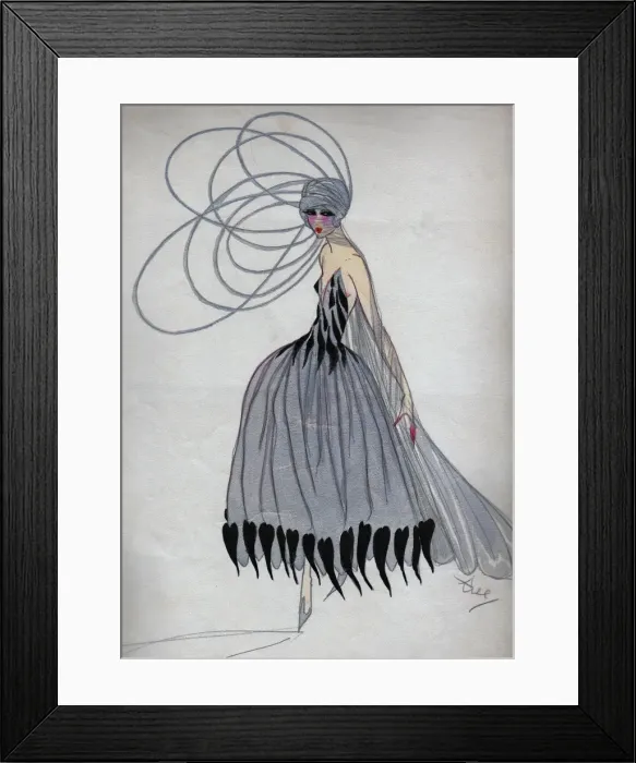 Framed Print : Costume design by Dolly Tree Framed Print : Costume design by Dolly Tree