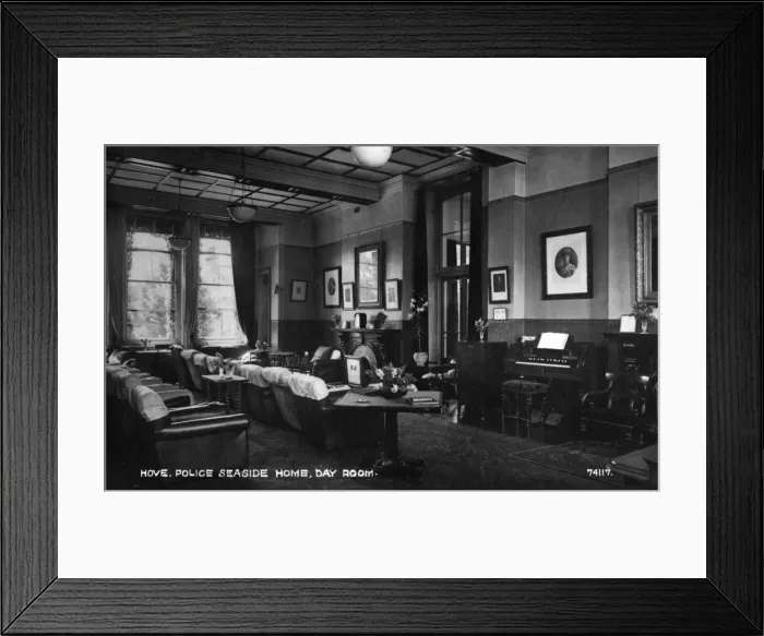 Framed Print : Convalescent Police Seaside Home, Hove, East Sussex Framed Print : Convalescent Police Seaside Home, Hove, East Sussex