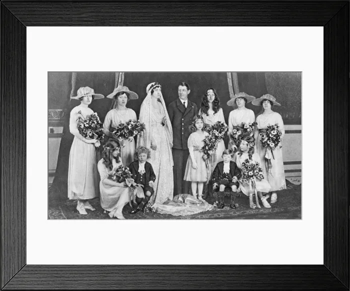 Framed Print : Royal Wedding 1919 -- Princess Patricia of Connaught Framed Print : Royal Wedding 1919 -- Princess Patricia of Connaught