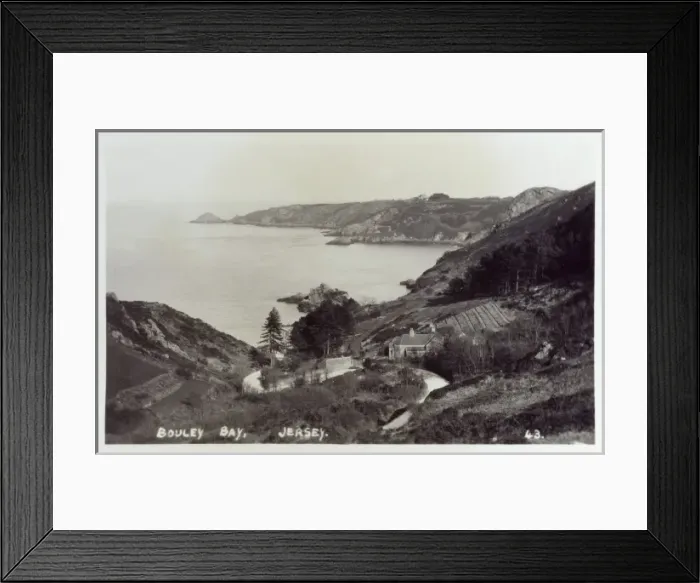 Framed Print : Jersey - Bouley Bay Framed Print : Jersey - Bouley Bay