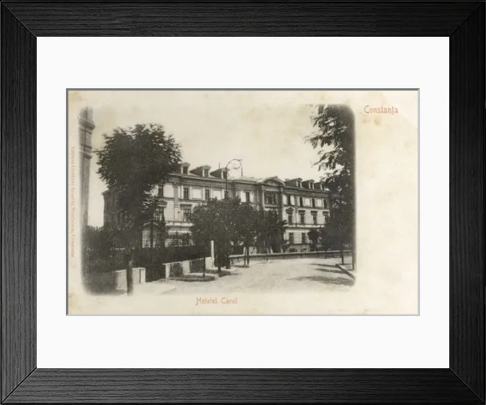 Framed Print : Carol Hotel, Constanta, Romania Framed Print : Carol Hotel, Constanta, Romania