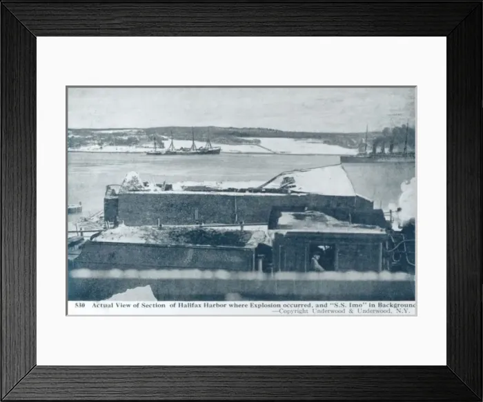 Framed Print : The Great Halifax (Nova Scotia) Explosion (4 / 4) Framed Print : The Great Halifax (Nova Scotia) Explosion (4 / 4)