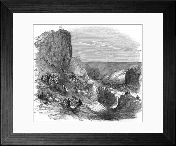 Framed Print : Fete Champetre, Watcombe, 1852 Framed Print : Fete Champetre, Watcombe, 1852