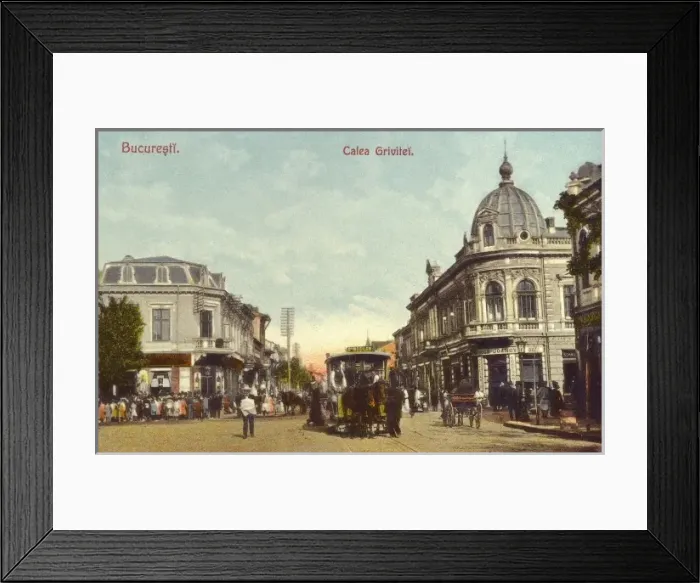 Framed Print : Romania - Bucharest - Calea Grivitei Framed Print : Romania - Bucharest - Calea Grivitei