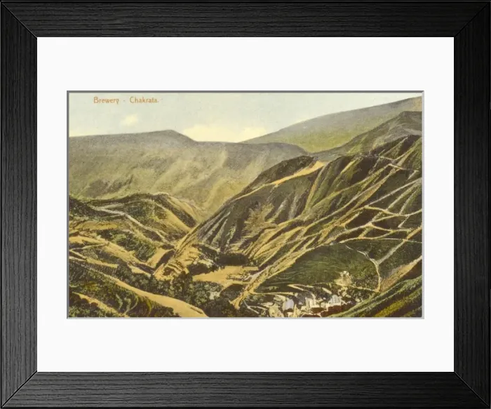 Framed Print : Brewery - Chakrata, India Framed Print : Brewery - Chakrata, India