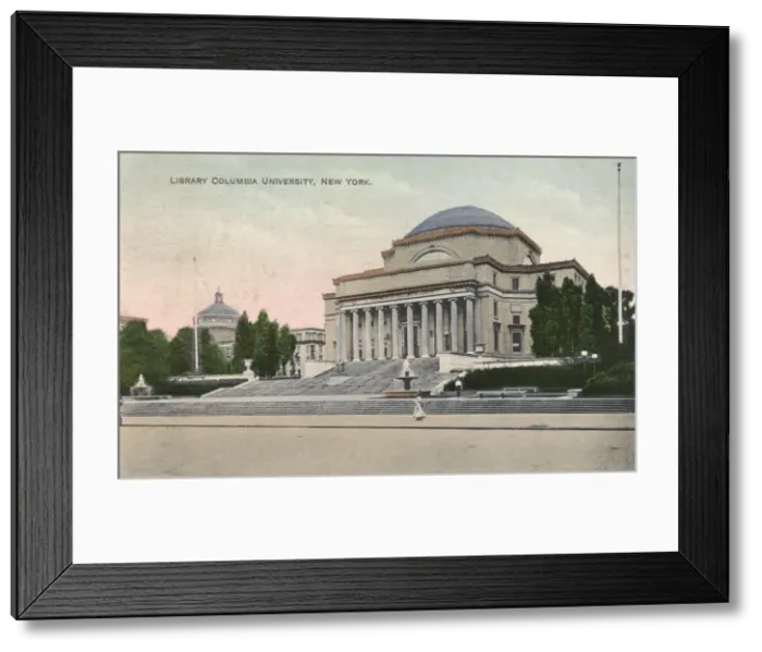 Framed Print : Library of Columbia University - New York Framed Print : Library of Columbia University - New York