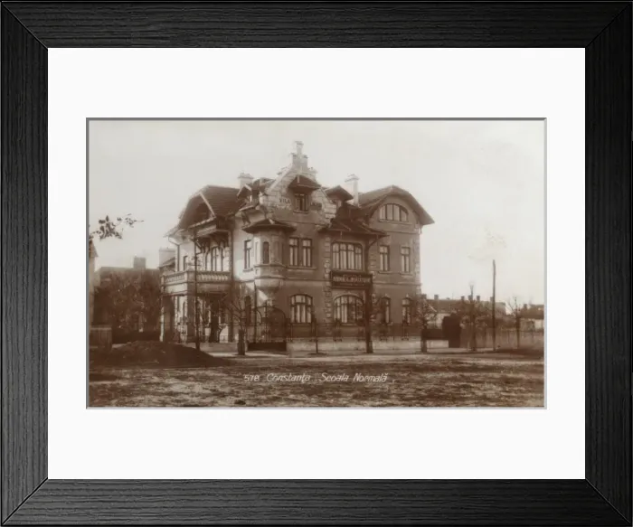 Framed Print : Constanta, Romania - Scoala Normala Framed Print : Constanta, Romania - Scoala Normala