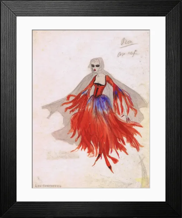 Framed Print : Costume design by Dolly Tree Framed Print : Costume design by Dolly Tree