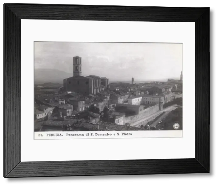 Framed Print : Perugia, Umbria, Italy - Panorama Framed Print : Perugia, Umbria, Italy - Panorama