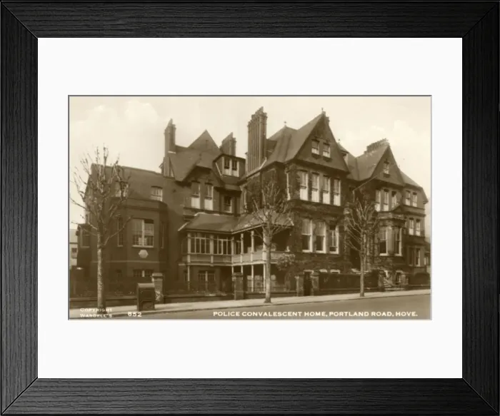 Framed Print : Convalescent Police Seaside Home, Hove, East Sussex Framed Print : Convalescent Police Seaside Home, Hove, East Sussex