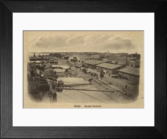 Framed Print : Galati, Romania - Strada Portului Framed Print : Galati, Romania - Strada Portului