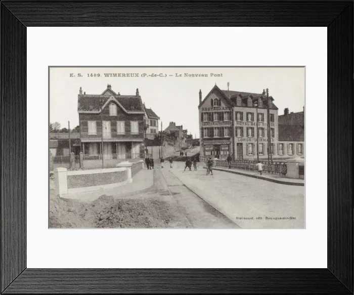 Framed Print : Wimereux, France - The New Bridge Framed Print : Wimereux, France - The New Bridge
