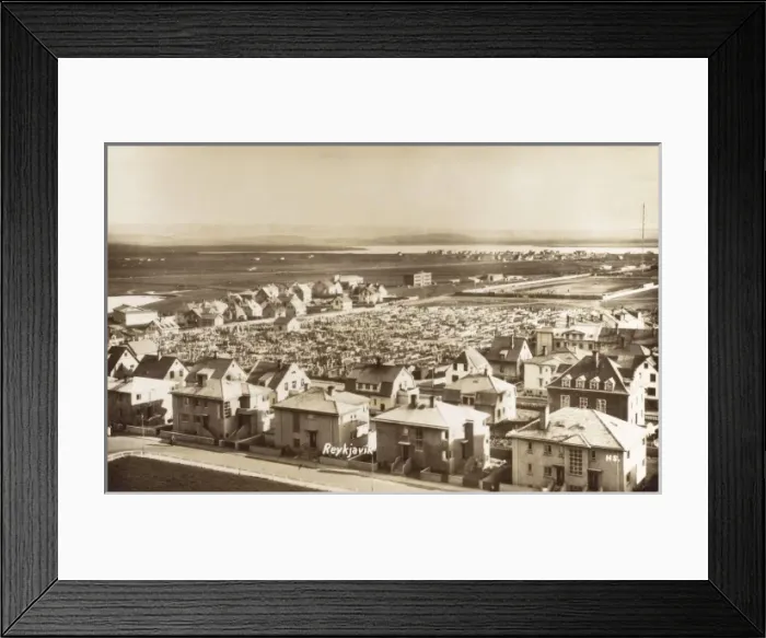 Framed Print : Iceland, Reykjavik - The cemetery Framed Print : Iceland, Reykjavik - The cemetery