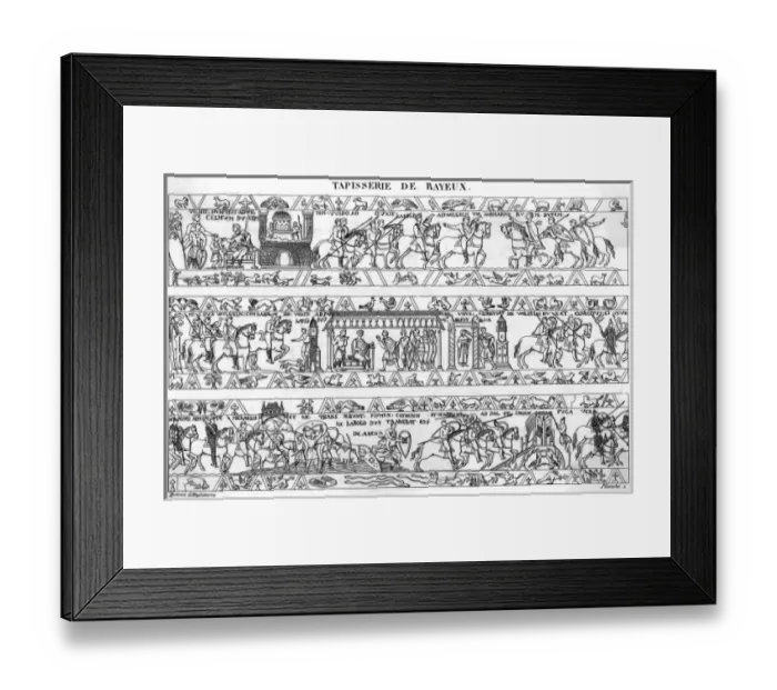 Framed Print : Bayeux Tapestry (2 of 8) Framed Print : Bayeux Tapestry (2 of 8)