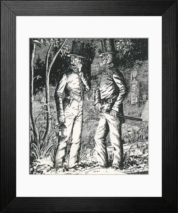 Framed Print : Two Metropolitan Police officers on graveyard patrol Framed Print : Two Metropolitan Police officers on graveyard patrol
