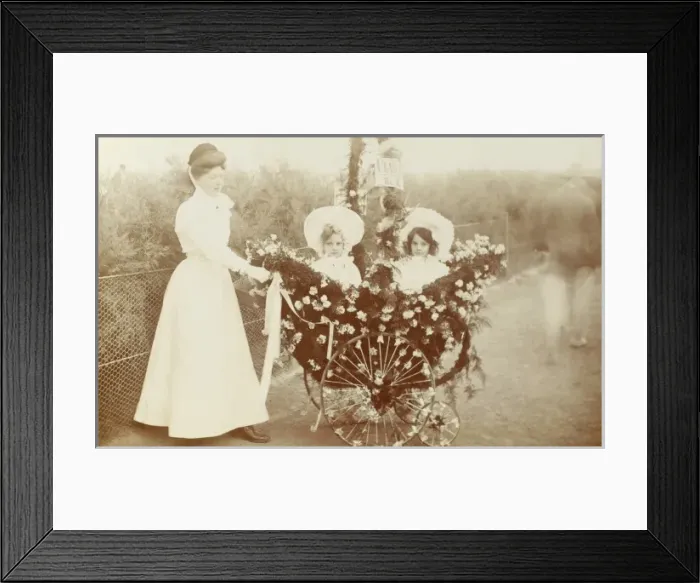 Framed Print : Guernsey - Battle of the Flowers Framed Print : Guernsey - Battle of the Flowers