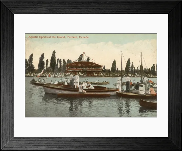 Framed Print : Toronto, Canada - Aquatic Sports Framed Print : Toronto, Canada - Aquatic Sports