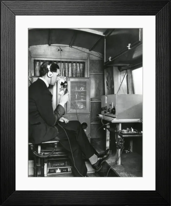 Framed Print : Metropolitan Police communications control box Framed Print : Metropolitan Police communications control box