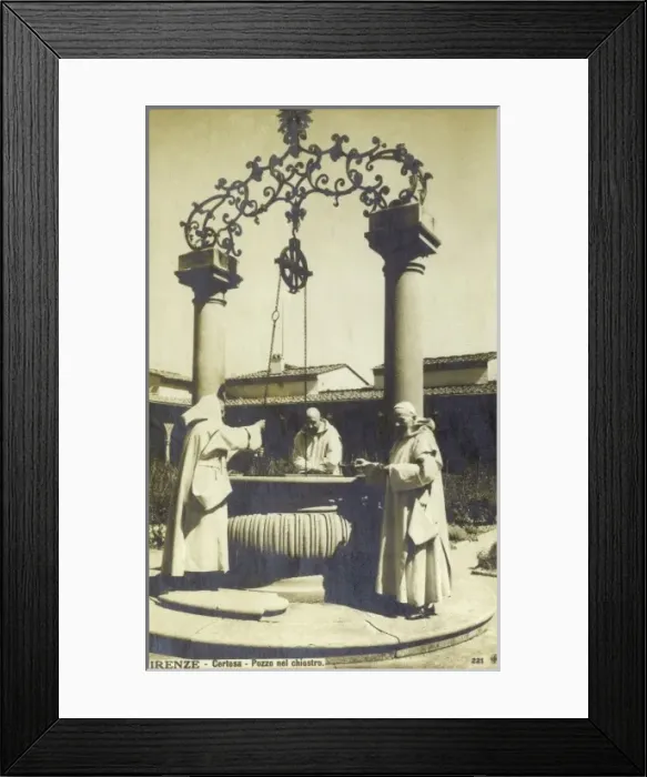 Framed Print : Michaelangelos Well - Cerosa, Florence Framed Print : Michaelangelos Well - Cerosa, Florence