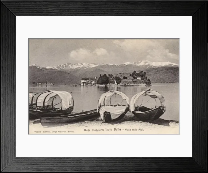 Framed Print : Borromean Islands - Lake Maggiore, Italy Framed Print : Borromean Islands - Lake Maggiore, Italy