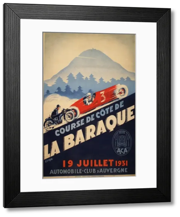 Framed Print : Course de Cote de la Barque Framed Print : Course de Cote de la Barque