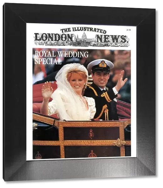 Royal Wedding 1986 - ILN front cover