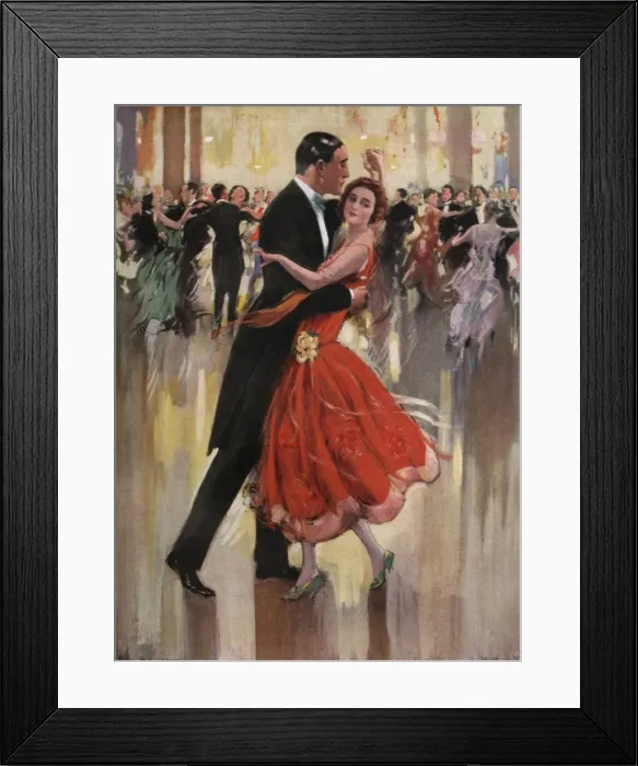 Framed Print : The Girl of the Period by Balliol Salmon Framed Print : The Girl of the Period by Balliol Salmon