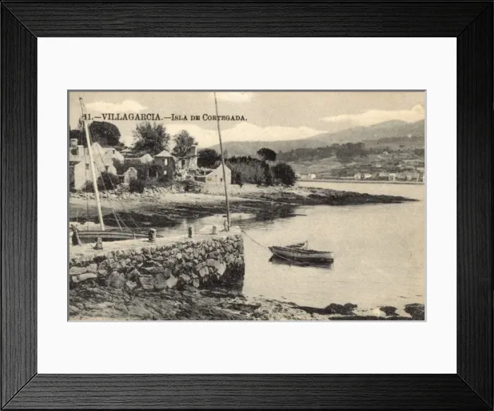 Framed Print : Villagarcia, Spain - Isla de Cortegada Framed Print : Villagarcia, Spain - Isla de Cortegada