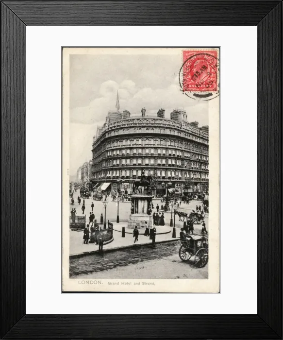 Framed Print : Grand Hotel, London Framed Print : Grand Hotel, London