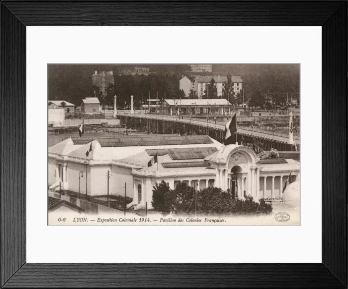 Framed Print : Lyon, France - International Exhibition (7 / 7) Framed Print : Lyon, France - International Exhibition (7 / 7)