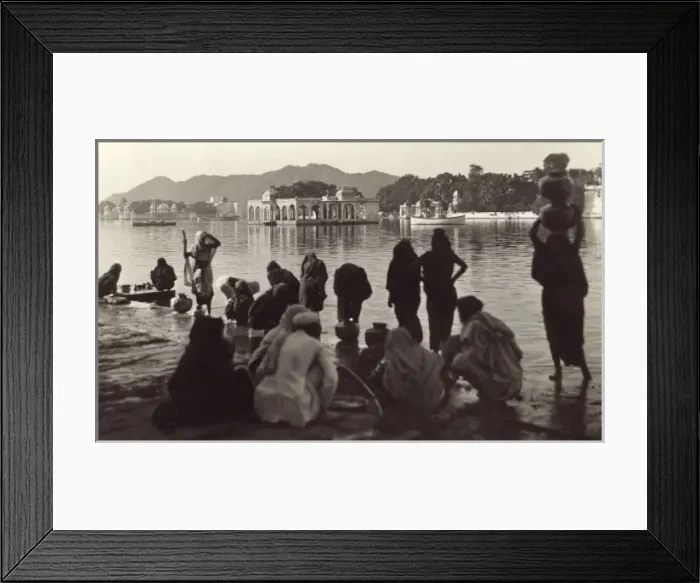 Framed Print : The River Ganges, India Framed Print : The River Ganges, India