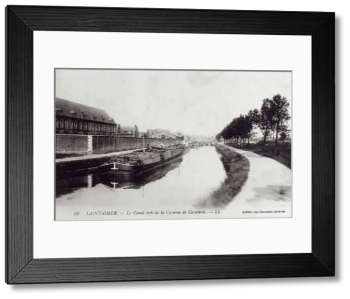Framed Print : Saint-Omer, France - Canal Framed Print : Saint-Omer, France - Canal