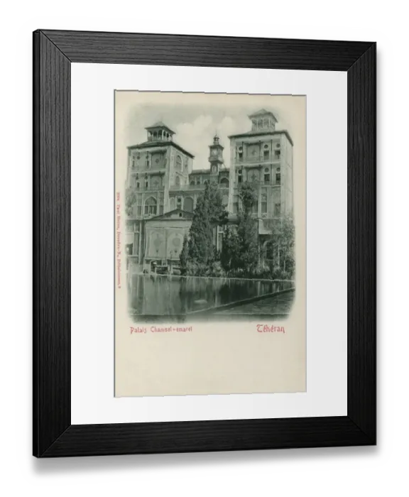 Framed Print : Isfanan, Iran - Ali Qapu Framed Print : Isfanan, Iran - Ali Qapu