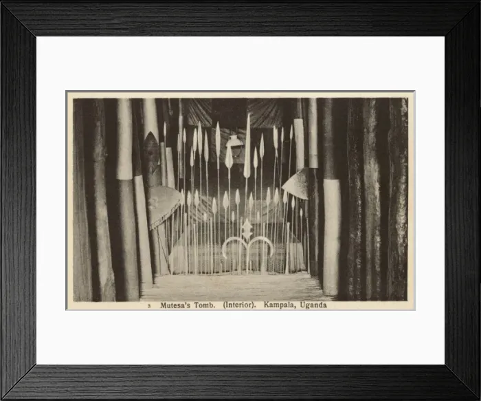 Framed Print : Interior of Muteesas Tomb - Kampala, Uganda Framed Print : Interior of Muteesas Tomb - Kampala, Uganda