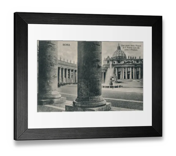 Framed Print : St. Peters, Vatican City, Rome, Italy Framed Print : St. Peters, Vatican City, Rome, Italy