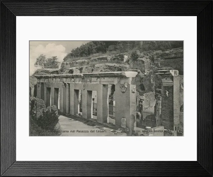 Framed Print : Palace of the Caesars, Rome - Casa Geloziana Framed Print : Palace of the Caesars, Rome - Casa Geloziana