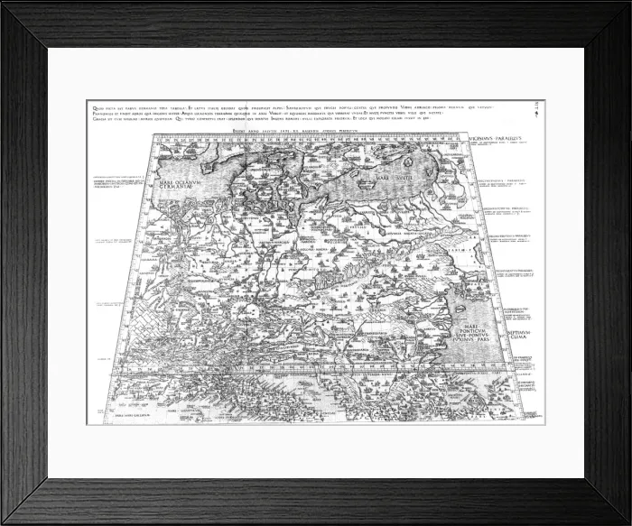 Framed Print : Central Europe Framed Print : Central Europe