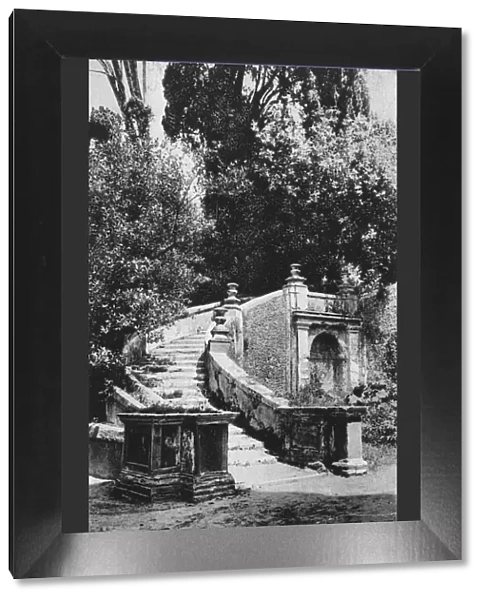 Rome - Tivoli - Staircase in the Villa d Este