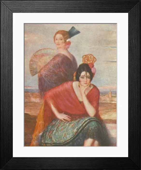 Framed Print : Barcelona - The two Rivals Framed Print : Barcelona - The two Rivals