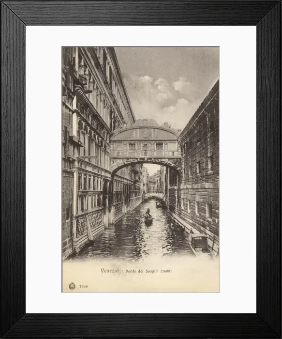 Framed Print : Bridge of Sighs, Venice, Italy Framed Print : Bridge of Sighs, Venice, Italy