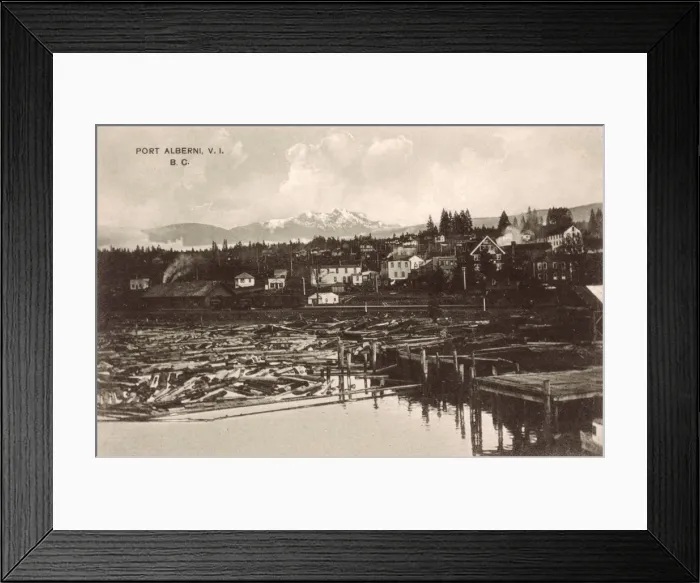 Framed Print : Port Alberni, Vancouver Island, Canada Framed Print : Port Alberni, Vancouver Island, Canada