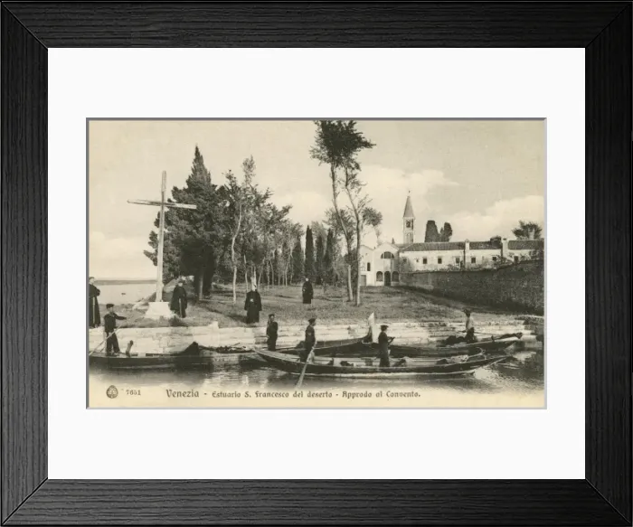 Framed Print : Venice, Italy - Convent of S. Fancesco Framed Print : Venice, Italy - Convent of S. Fancesco