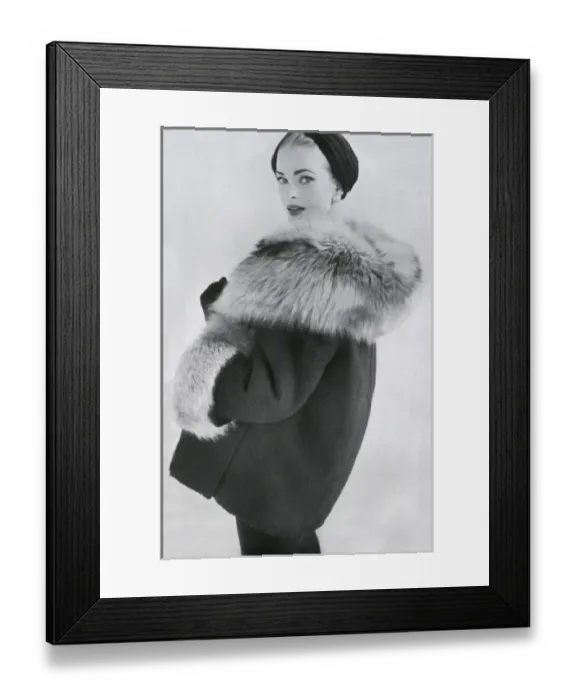Framed Print : Ronald Paterson coat, 1956 Framed Print : Ronald Paterson coat, 1956