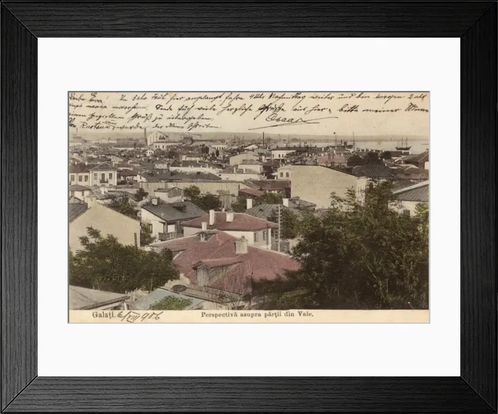 Framed Print : Galati, Romania - Rooftops Framed Print : Galati, Romania - Rooftops