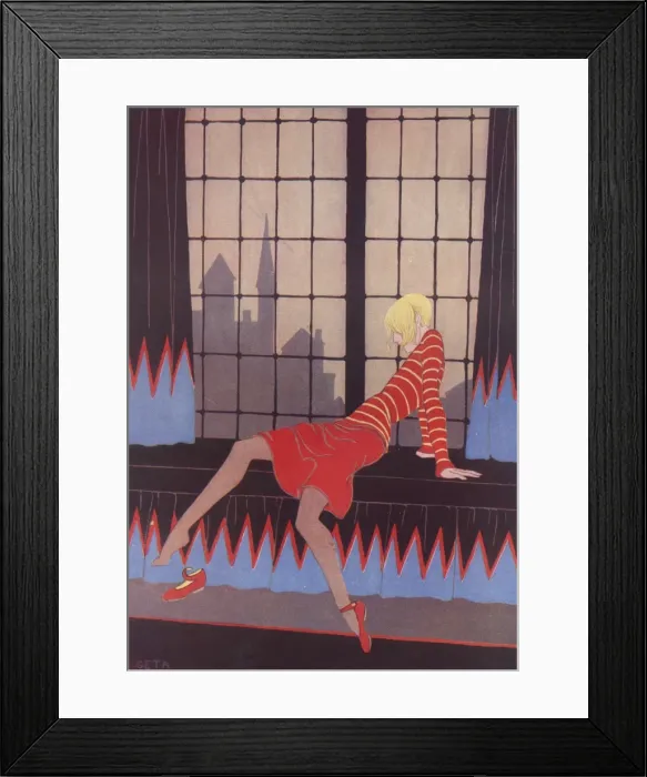 Framed Print : November - A Temperamental Study by Geta Framed Print : November - A Temperamental Study by Geta