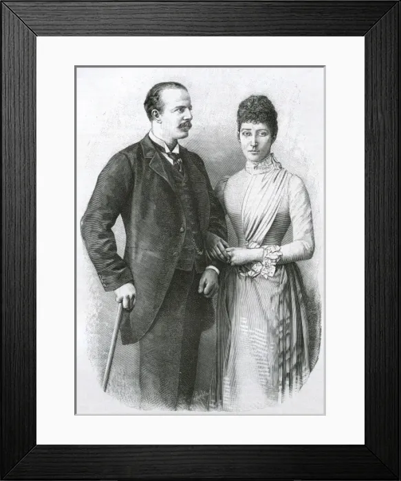 Framed Print : Duke of Fife marries Princess Louise of Wales Framed Print : Duke of Fife marries Princess Louise of Wales