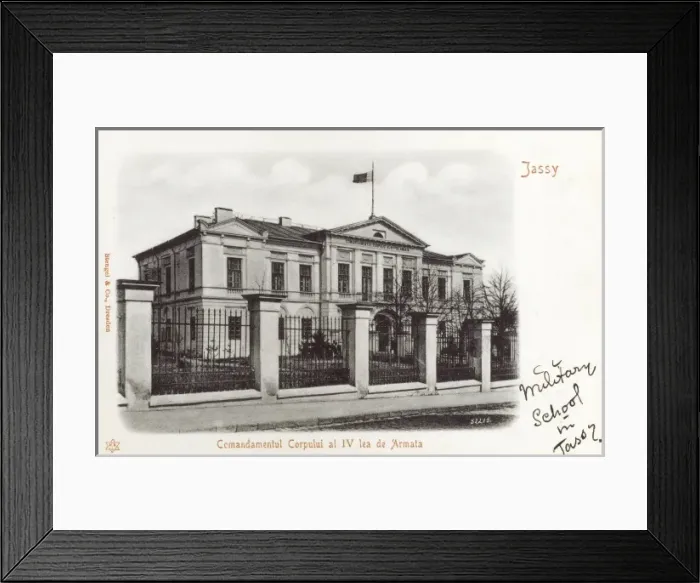 Framed Print : Romania - Iasi - The Military School Framed Print : Romania - Iasi - The Military School