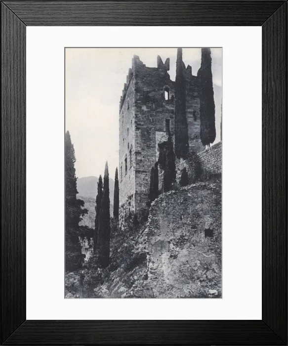 Framed Print : Castello d Arco, Lake Garda, Italy Framed Print : Castello d Arco, Lake Garda, Italy