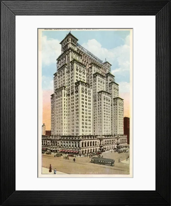 Framed Print : Hotel Commonwealth, New York City, USA Framed Print : Hotel Commonwealth, New York City, USA