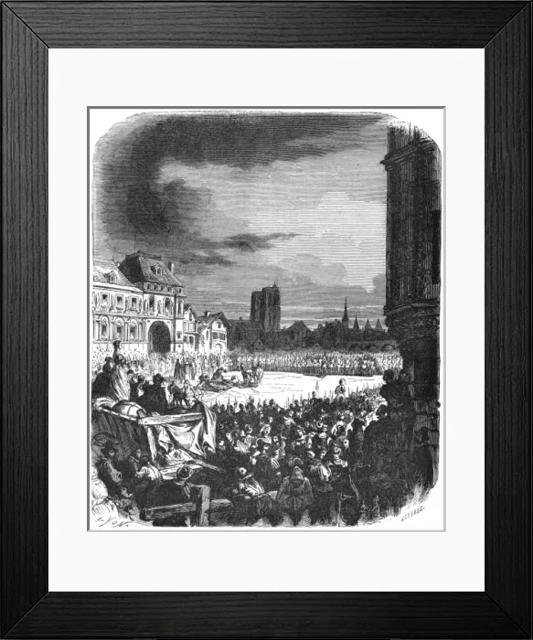 Framed Print : Assassination of Henri IV Framed Print : Assassination of Henri IV